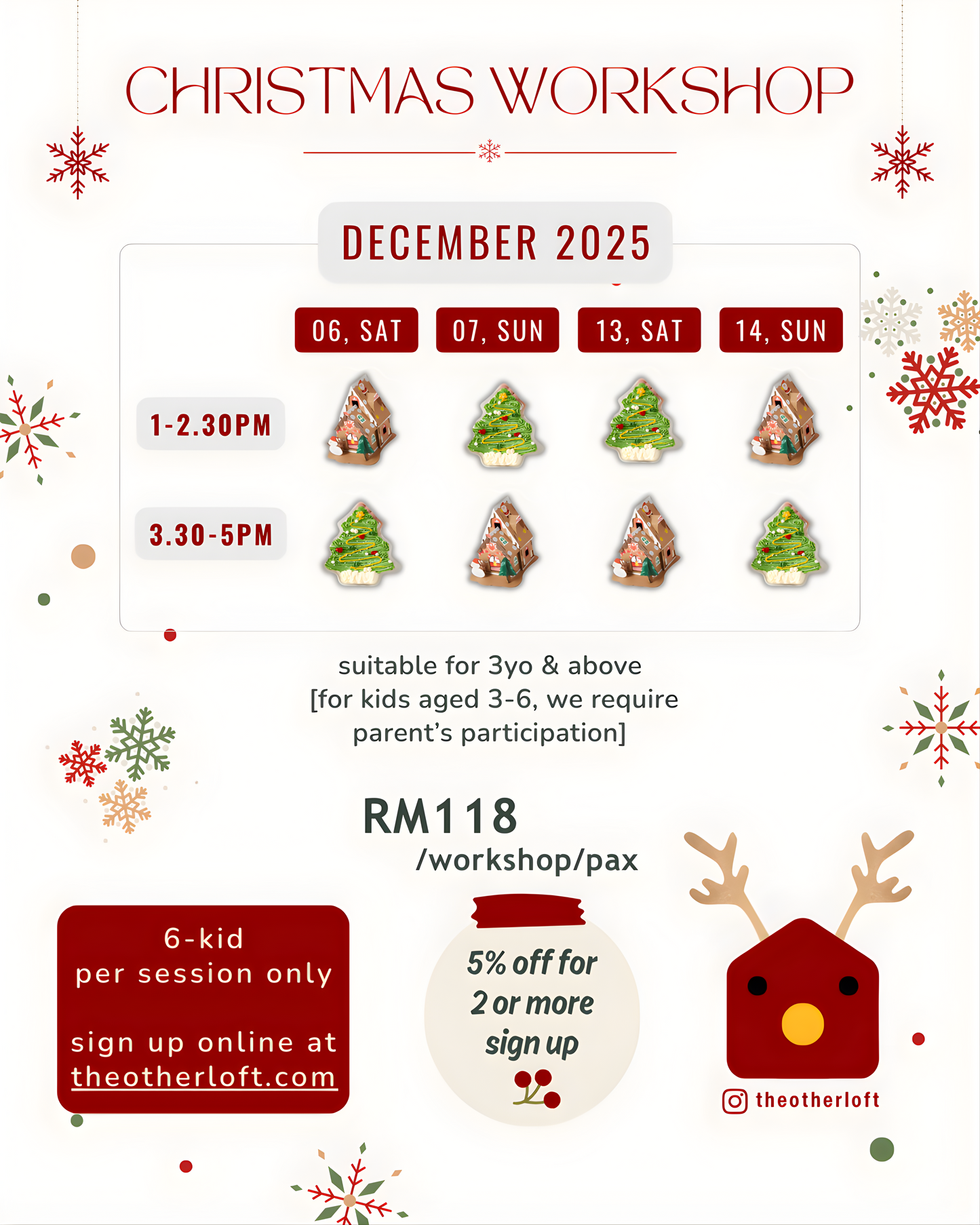 Christmas Workshop Dec 2025