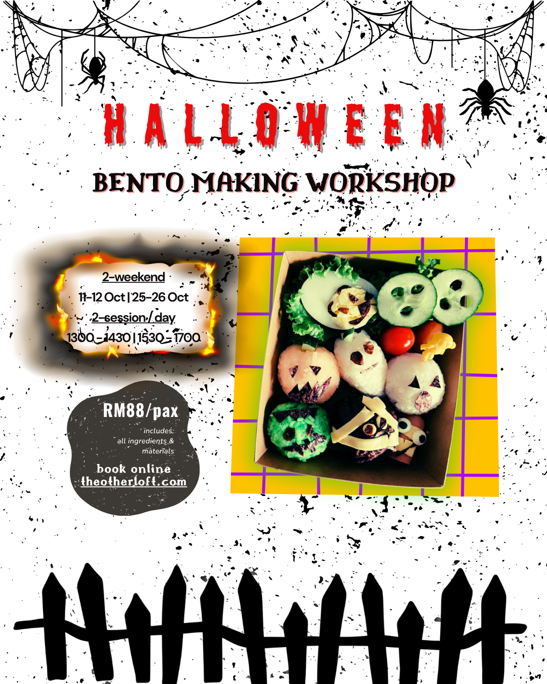 Hungry Halloween Bento Making Workshop