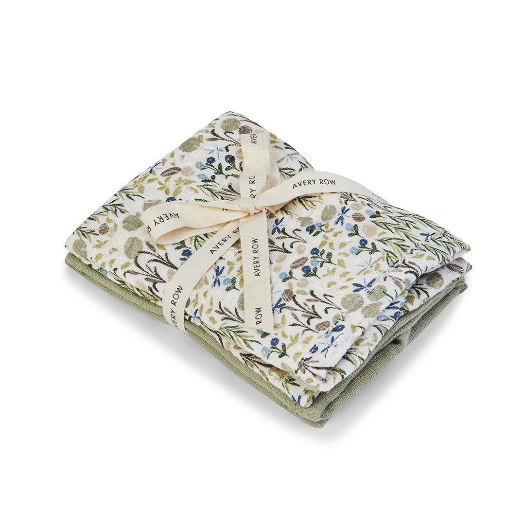 Avery Row Muslin Washcloth set of 2