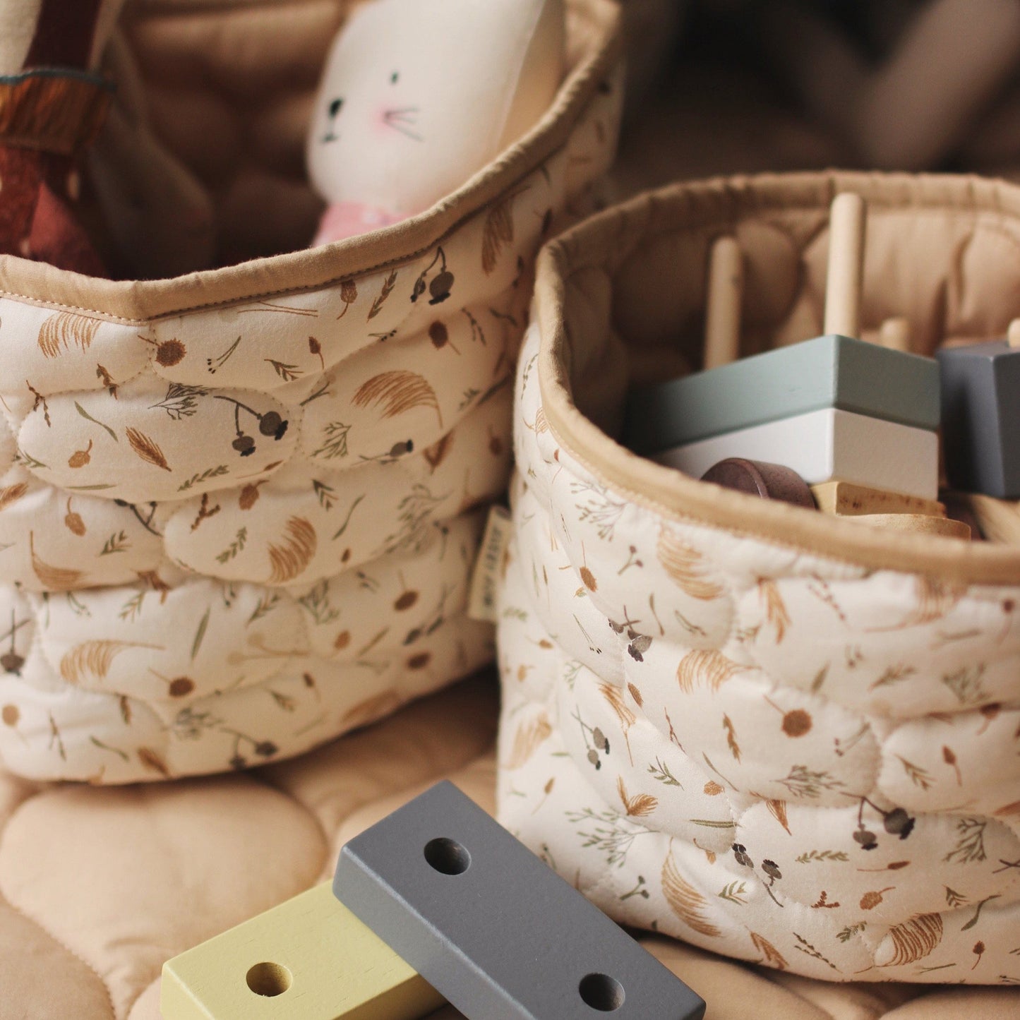 Avery Row Quilted Basket of 2