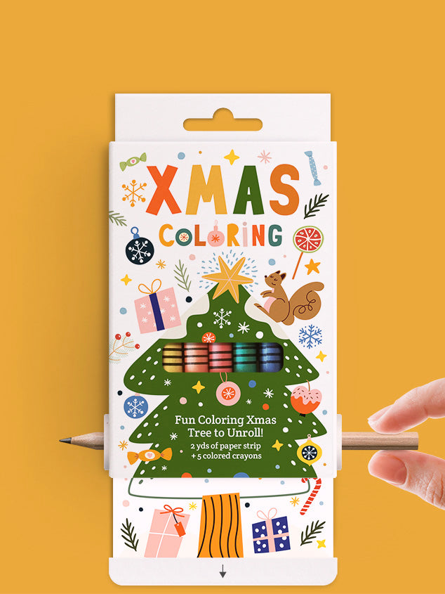 Scrollino - Advent Christmas Colouring
