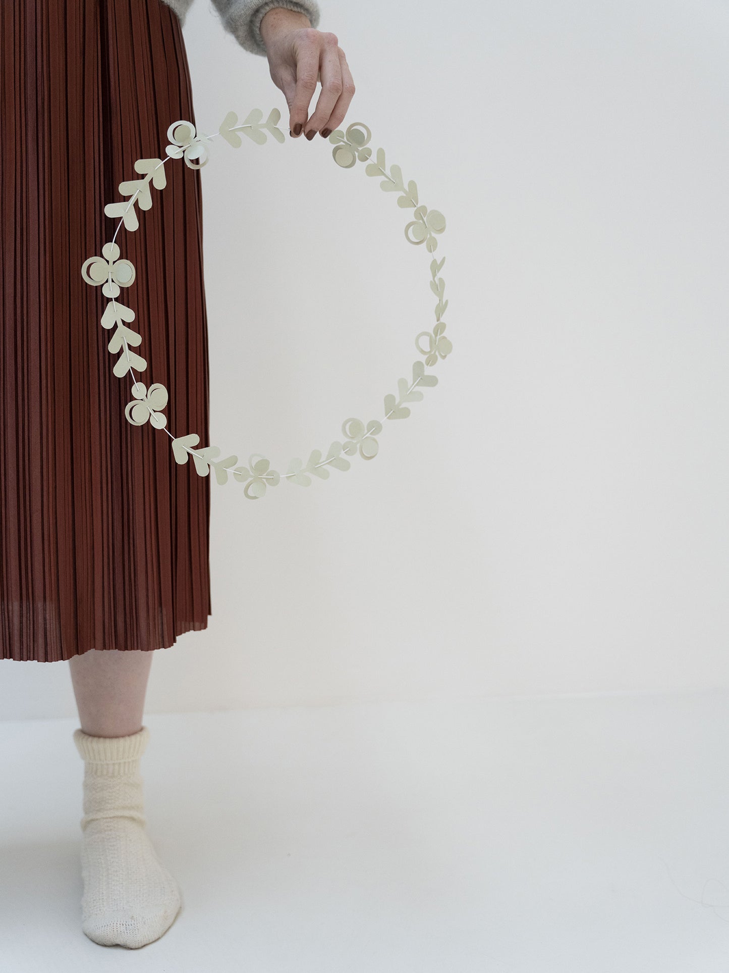Jurianne Matter FOLK ornaments - terra-green