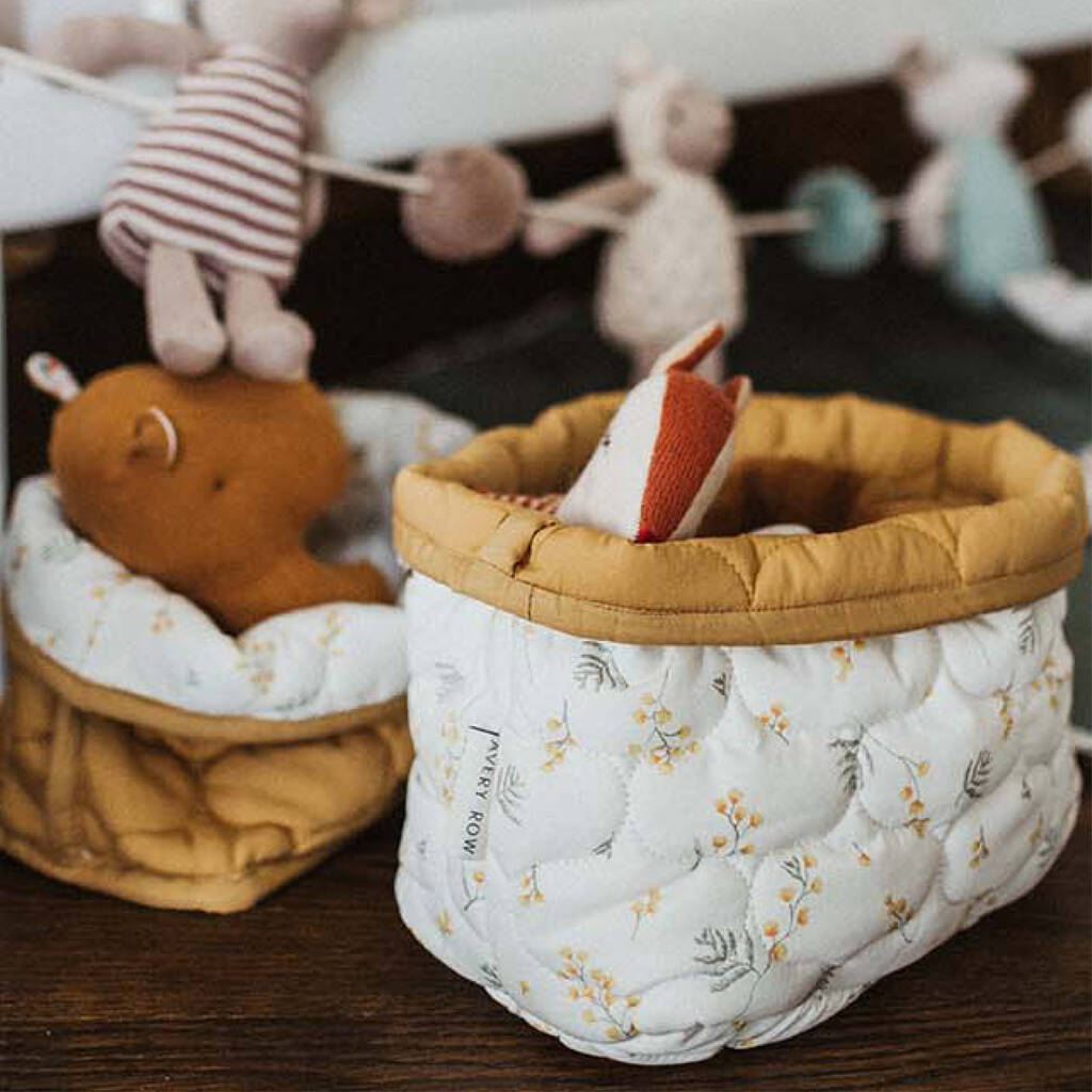 Avery Row Quilted Basket of 2