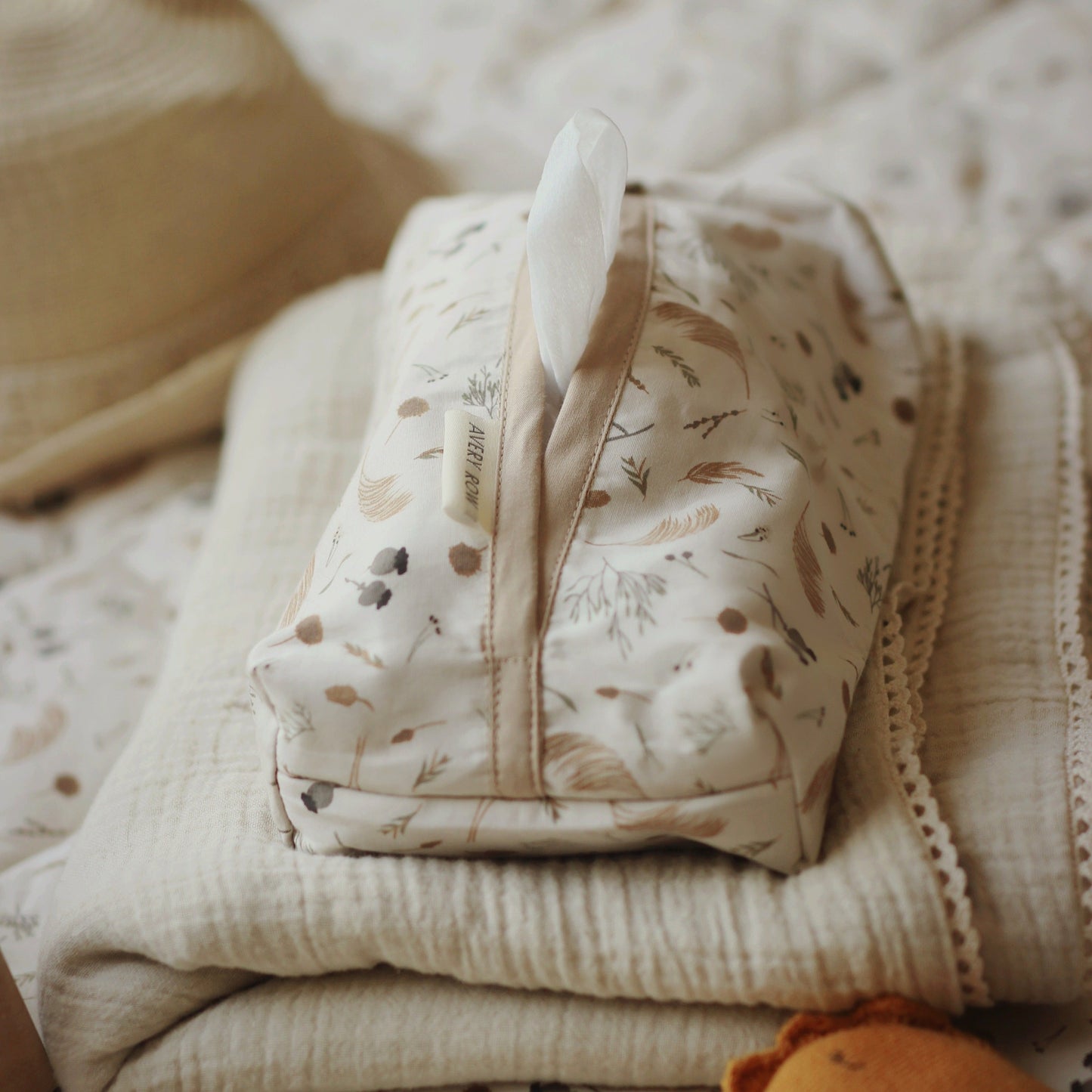 Avery Row Baby Wipes Cover