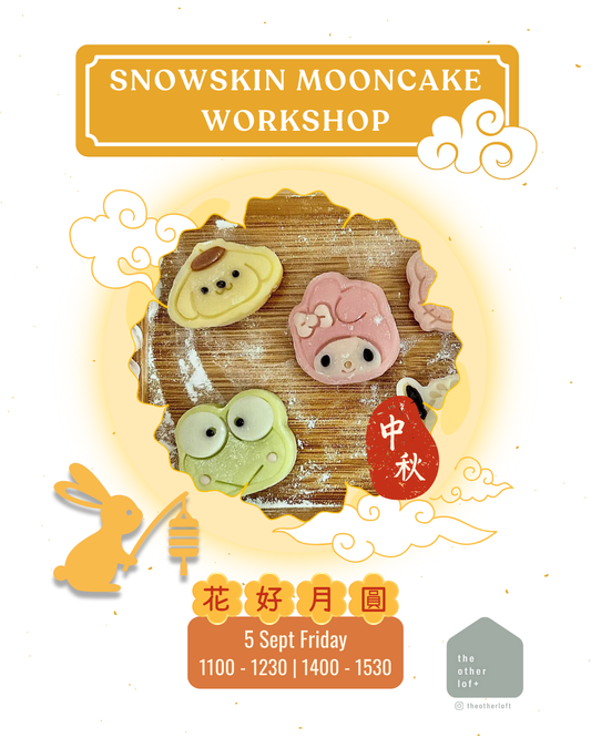 DIY Snowskin Mooncake Workshop