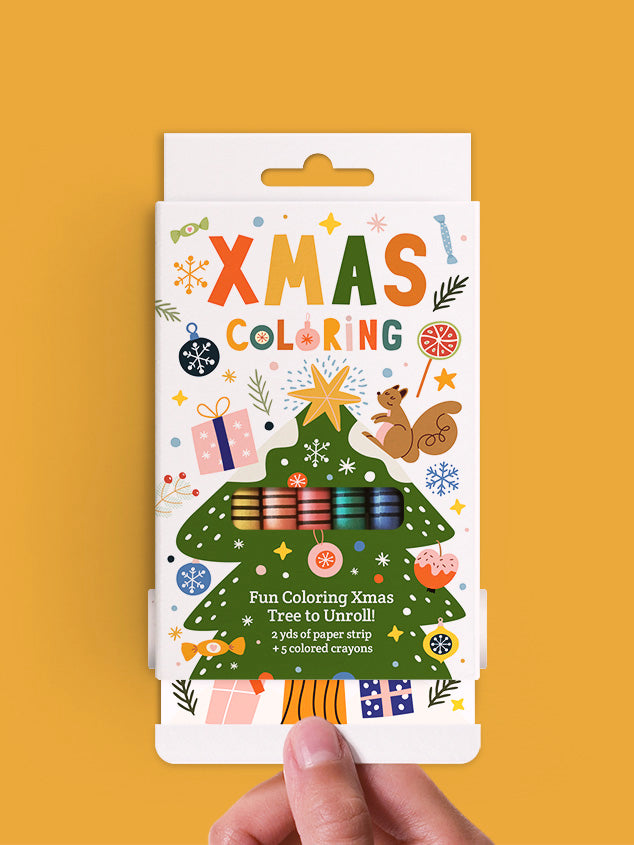 Scrollino - Advent Christmas Colouring