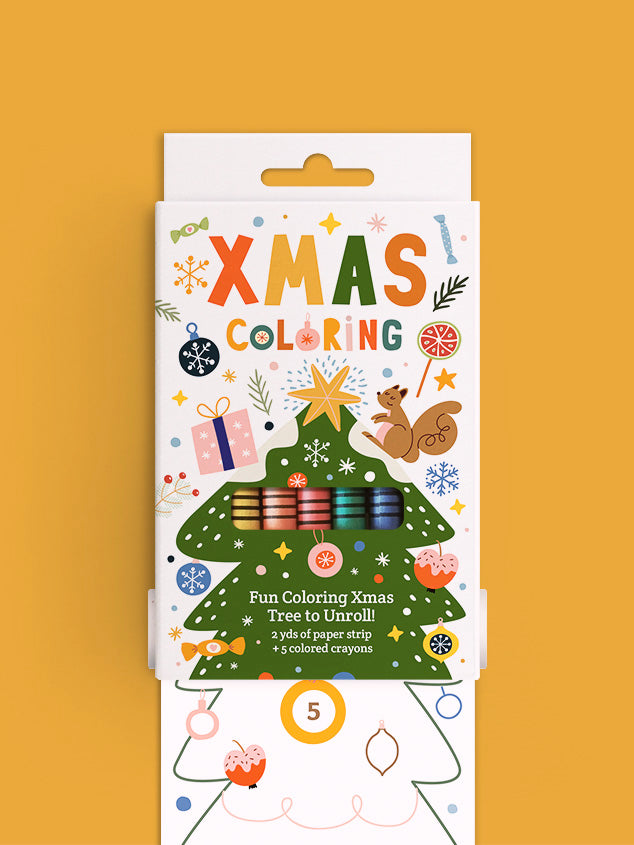 Scrollino - Advent Christmas Colouring