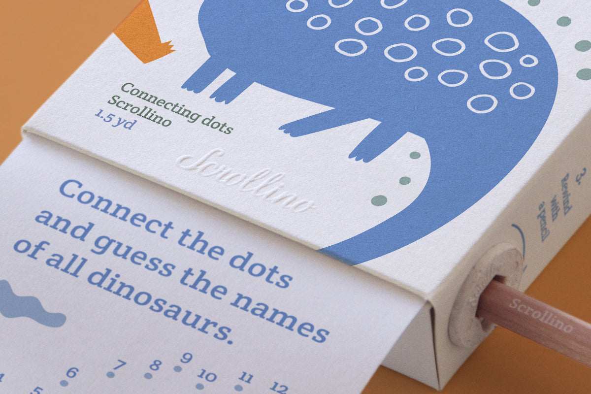 Scrollino - Dino by Dots