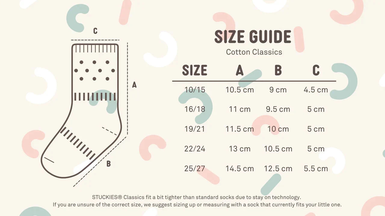 [Slightly Flawed, Fully Functional] STUCKIES® Cotton socks set of 4